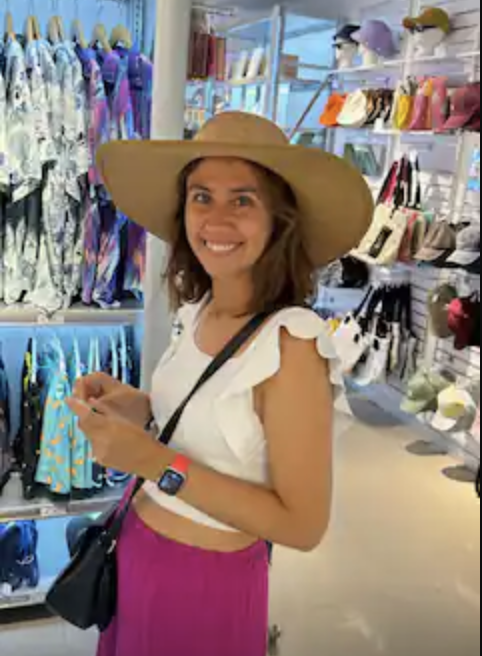 Ana, your host in Asti